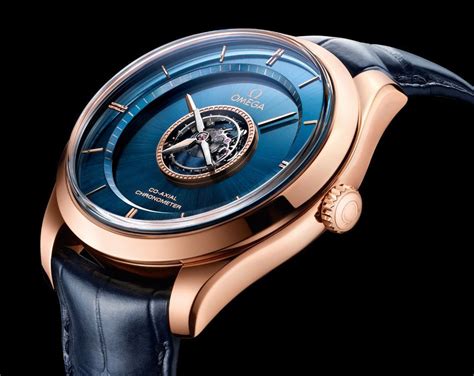 omega de ville tourbillon blue price|sports watch with tourbillon dial.